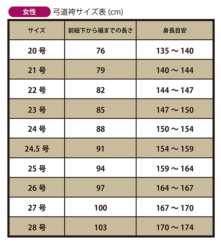 楊柳（ようりゅう） 弓道袴 女性用 馬乗型| 東山堂