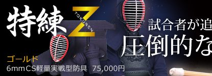 剣道防具「特練Ｚ」ゴールド