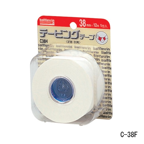 テーピングテープ38mm×12m【バトルウィン】（1個）